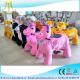 Hansel high quality Coin operated power wheels horse carriage plush toy animal scooter in mall