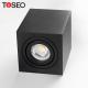 Ra90 6W Surface Mount Adjustable Downlight GU10 Black Pure Aluminium