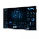 Less than 135W 105 Inch Touch Screen Interactive Flat Panel For School