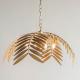 American Creative Iron Leaf Pendant Light Nordic Living Room Cloakroom Hotel Light