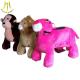 Hansel hot selling plush amusement electrical animal toy ride for game center