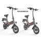 Digital Odometer Foldable Electric Bicycle Max Speed 25KM/H 12 Inch Pneumatic Tire