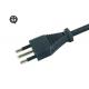 Italy IMQ Approval European Power Cord / 3 Round Pin Power Cord YDL-10