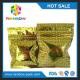 Gold Shinny Mini Foil Pouch Packaging / Hermetically Sealed Aluminium k Bags