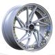 Silver Spoke 19inch 2 Piece Forged Wheels Discs Polished Lip For Volkswagen T5 Car Rims