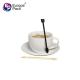 High quality mini eco-friendly 128mm disposable coffee stirring spoon