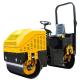 132 KW Electric Start 1.5 Ton Road Rollers Double Drum Vibratory Compactor