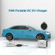 IEC 62196 SAE J1772 Portable CCS Charger 3P+N+PE EV Mobile Charging Station