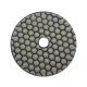 125mm Honeycomb Velcro Backed Dry Concrete Resin Polishing Pads For Hand
