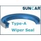 Hydraulic Cylinder Type A Dust Seal For C.A.T
