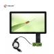 IP65 Waterproof 11.6 Inch PCAP Touch Panel R10 R Angle USB/IIC/RS 232 Interface