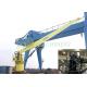 Easy Operate Stiff Boom Hydraulic Marine Deck Crane For Fish Ship