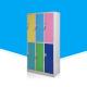 Lateral Steel 6 Door D450mm Metal Locker Cupboard For Swimming Pool