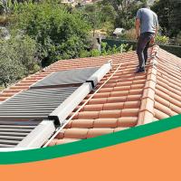 SUS304 Project Solar Water Heater For Pool 27 Degree Bracket Angle