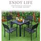 Foshan Party Lounge Furniture Waterproof Balcony Chair Sets for Outdoor Patio Dining