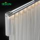 New Led Lights Electric Curtain  Track  Aluminum Led Lighting System  Curtain Rail For Home