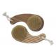 Curved Handle & Eco - Friendly Bamboo Body Bath Brush for Exfoliating Skin