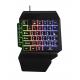 40-key Gaming Keyboard For One-handed Use Compact Design For FPS And RTS Gamers