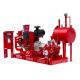Centrifugal Diesel Engine Driven Fire Pump 125PSI For Office Buildings