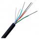 India Price 4 core self-supporting cable flat fiber optic aerial ribbon cable