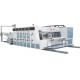 High Speed Corrugated Board Printing Machine , 380V Print And Cut Machine