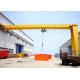 Customized Track Semi Gantry Crane , 3-20 Ton Mid Duty Single Beam Travelling Gantry Crane