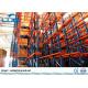 Drive In Selective Pallet Racking System , Warehouse Drive In Racking For Sale