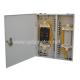 Dust Proof Fiber Optic Wall Box , Network Distribution Box Compact Structure