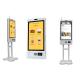 Secure and Quick Self Ticket Printing QR Scanner RFID Reader self service kiosk