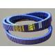 Raw Edge Cogged Rubber V Belt , Variable Speed V Belts Double Teeth