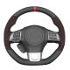 DIY Customized Durable Accessories For Girls Car Starlight Athsuede Leather Car Steering Wheel Cover for Subaru WRX 2015-2020 US