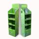 Pop Floor Corrugated Cardboard Display Stands Embossing Or Glossy Lamination