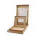 kraft paper Shoe Packaging Box Shipping Mailer Box With Pvc Window