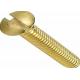 M3 M5 Ellow Brass Copper Bronze Slotted Torx Flat Countersunk CSK Head Machine Screw