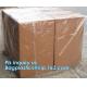 Commercial clear gussted bags for pallet covers, Plastic vinyl cover with square bottom poly pallet cover, Tarpaulin Pal