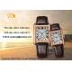 WHOLESALE PU STRAP AND ALLOY CASE QUARTZ  WATCHES CLASSICAL  COUPLE WATCH