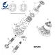 HPV 90 (PC200-5) repair kit hydraulic piston pump engineering spare parts