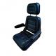 Adjustable Black Seat Excavator Forklift Seats Tractor With Armrest Headrest