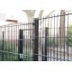 Sunshine Proof Double Wire Mesh Fence 1.83 X 2.2 Meter With Round OD38MM Post