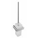 Toilet brush 85107-Square &Brass,Frosted glass&Chrome& Bathroom Accessory&fittings&Sanitary Hardware