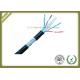 8 Conductors Network Fiber Cable , Cat6 SFTP Cable With 0.58mm Diameter Pass Fluke Test