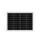 80w PV Glass Solar Panel Off Grid Monocrystalline Photovoltaic Solar Panel For Marine