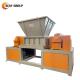 Small Textile Shredder Double Shaft Fabric Shredding Equipment at Manufacturing Plant