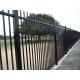 Waterproof 1.8m Height Wrought Iron Fence For Garden