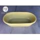 50 Gallon Roto Molding Round Trough Poly Oval Stock End Tank With Fitting For Ranching Used