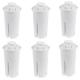 White Plain Bag Universal Water Filter Cartridges For Soften Tap Water