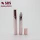 SRS cosmetic empty 10ml rose gold glass roll on bottle for perfume
