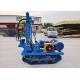 100m Small Diesel Engine Crawler Mounted Drill Rig Machine For Water Well Drilling