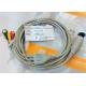 6 Pin Ecg Patient Cable Hospital Accessories Products Excellent Compatibility
