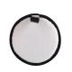 White Microfiber Face Rounds to Remove Mascara Foundation Lipstick and Eye Shadow Washable Round Beauty Cloths